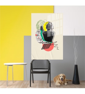 Miyrem-PopArt Design Cam Tablo-Model: 533