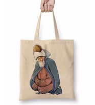 Mevlana Bez Çanta Uzun Saplı