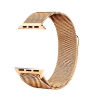 Lexroo Watch Ultra 49mm Kordon KRD-01 Metal Strap Kayış - Rose Gold