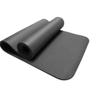 NBR Pilates & Yoga Matı 183 * 61 * 1 cm Siyah Renk