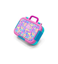 CORAL HIGH 39101 KIDS PEMBE SARI LAVANTA KAMUFLAJ DESENLİ 2 BÖLMELİ PASLANMAZ ÇELİK YEMEK KABI