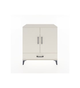 Hyperion Şifonyer 4 Raflı Tek Çekmeceli 2 Kapaklı 88x44x96 Aytaşı-Aytaşı