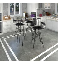 Knsz masa sandalye takımı hem105zengin grisyh 140*040 3 sandalye syhsyh kolçaklı