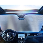 Araç Ön Cam Güneşlik UV ve Isı Koruma Katlanabilir Toyota Corolla Skoda Superb Dacia Duster Ford Focus