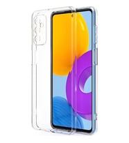 Samsung Galaxy M52 5G Uyumlu Kılıf Kamera Korumalı Yumuşak Şeffaf Ince Süper Silikon