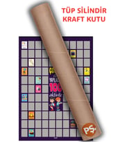 Çocuk Ile Yapılacak 100 Aktivite Kazıkazan Poster Çocuk Hediye Aktivite, Kolay Kazıma