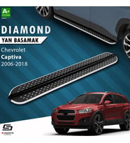 S-Dizayn Chevrolet Captiva Diamond Krom Yan Basamak 183 Cm 2006-2018