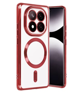 Mey İthalat® Redmi Note 15 Pro 4G Kross Magneticsafe Kapak - Kırmızı