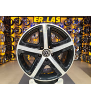 4 Adet VOLKSWAGEN ORIJINAL 9*19 5*130 ET60 66.45 BLACK MACK JANT REVİZE EDİLMİŞ (Takım)
