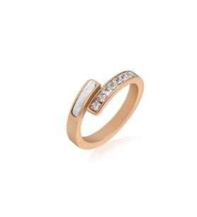 Daniel Klein Çelik Yüzük  DKJ.3.6006-L-3 (  19  mm iç çapındadır -LARGE  )
