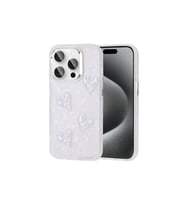 Apple iPhone 15 Pro Max Uyumlu Kılıf Kabartma Figürlü Parlak Zore Eralli Silikon Kapak (Kırmızı)