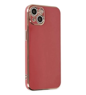 iPhone 14 Kılıf Volet Silikon - Kırmızı