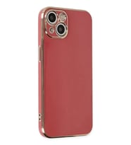 iPhone 14 Kılıf Volet Silikon - Kırmızı