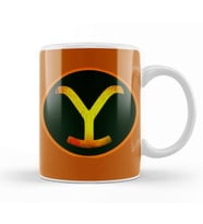 Yellowstone Logo GIFT Kupa Bardak Porselen