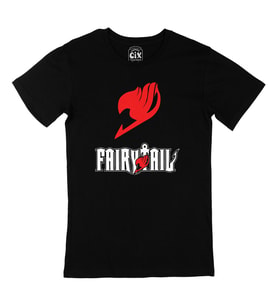 Fairy Tail Siyah Tişört