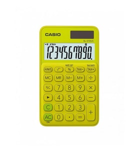 Casio SL-310UC-YG Cep Tipi 10 Hane Sarı Hesap Makinesi