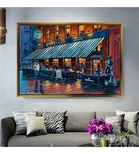 Altın Çerçeveli dekoratif tablo a611 (Gold)