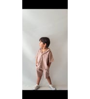 Cg Kids Pamuklu Keten Erkeke Çocuk Alt Üst Takım