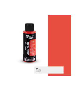Master Acrylic Akrilik Boya 120 Portakal 120 Cc