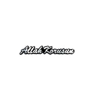 Allah Korusun Pleksi Sticker -allah Korusun Pleksi Sticker