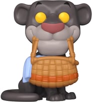 Funko Pop Disney: The Jungle Book - Bagheera W/Basket Figür (Krem)