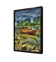 Kayık Çerçeveli Mdf Tablo