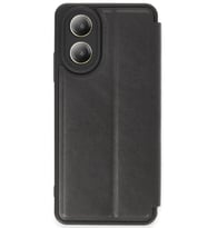 Oppo A38 Uyumlu Kılıf Flip Cover - Siyah