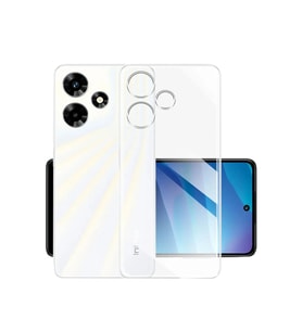 ERTAN İnfinix Hot 30i Kılıf Lüx Şeffaf Silikon