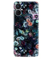 Tecno Spark 9T Kılıf Resimli Desenli Baskılı Silikon Great Flowers 1304