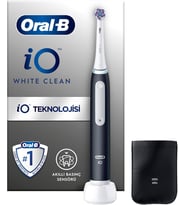 Oral-B Io Şarjlı Diş Fırçası White Clean, Siyah