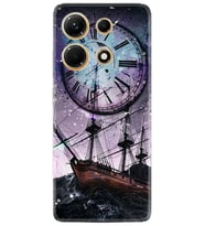 Infınix Note 30 Kılıf Silikon Desen Özel Seri Time 1749