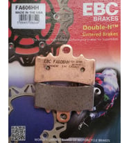 Ebc Fa606Hh 2015-2017 KTM 250 RC ABS Uyumlu Ön Fren Balatası Sinterli Balata