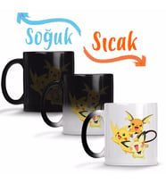 Raichu Pokemon Go Pikachu Sihirli Kupa Bardak Porselen