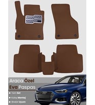 AUDİ A4 SEDAN (2016-2024) Uyumlu EVA Paspas Tam Set–Araca Özel,Su Geçirmez,Kolay Montaj