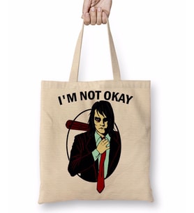 My Chemical Romance 01 Bez Çanta Uzun Saplı
