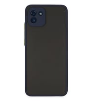 Newface Samsung Galaxy A03 Kılıf Montreal Silikon Kapak - Lacivert