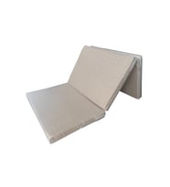 Katlanır Yer Yatağı (8 CM KALIN)Sünger Yatak 80x180x8 CM-KREM