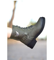 Moda Ayakkabı 7055 Kadın Bot Ayakkabı (Siyah)
