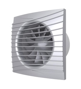 Ayas 125 mm (12,5 cm) Sessiz Klapeli Banyo Fanı (SILENT GRİ 5C)