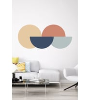 Velaris Boho Bohem Renkli Duvar Sticker