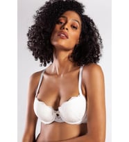 Golshan G.Colors Balconette Foam Push Up Bra, Ekru Konforlu ve Şık Sütyen