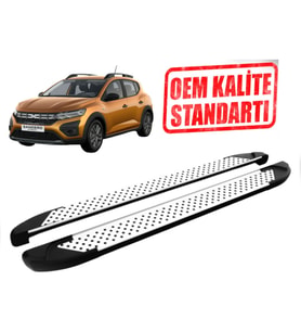 SANDERO SPHR  ARACA ÖZEL YAN BASAMAK 2021 2022 2023 2024 2025 2026 2027