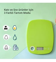 Mutfak Tartısı Elektronik 5 Kg Kapasiteli Dijital Hassas Kantar Terazi