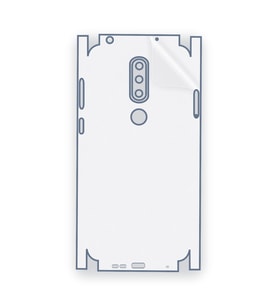 SChitec NOKIA 6.1 Plus Uyumlu Fullbody Arka Kaplama Hidrojel Koruyucu Film