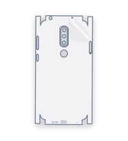 SChitec NOKIA 6.1 Plus Uyumlu Fullbody Arka Kaplama Hidrojel Koruyucu Film