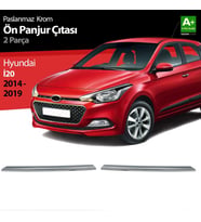 Hyundai İ20 Uyumlu Krom Ön Panjur 2 Parça 2014-2018 (Karışık)