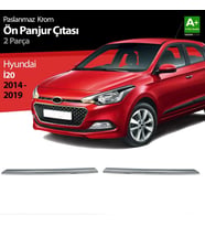 Hyundai İ20 Uyumlu Krom Ön Panjur 2 Parça 2014-2018