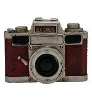 Retro Metal SLR Fotoğraf Makinesi Biblo - Stüdyo Dekorasyonu - Fotoğrafçı Hediyesi