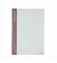 Morning Glory 5000 Trendy Çizgili Defter 25,6x18,4 cm Gri 10250-84484