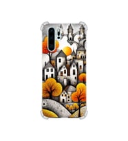 PrintiFy Huawei P30 Pro ile Uyumlu Düşlerin Dansı Serisi Göçebe Şatolar Tasarımlı Uv Baskılı Köşe Korumalı Antişok Kılıf